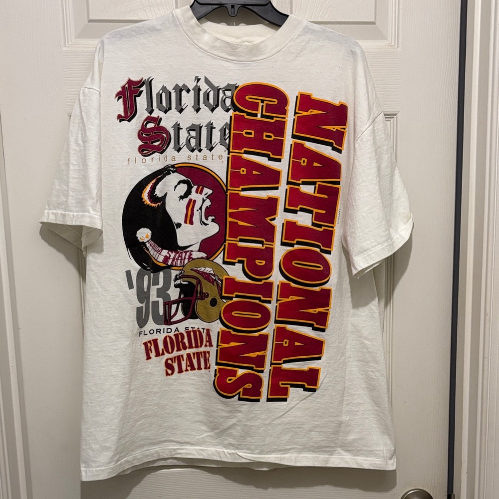 Vintage Florida State national championship 93’